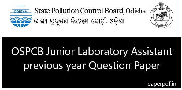 OSPCB Junior Laboratory Assistant